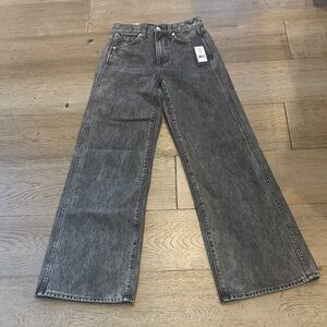 Veronica Beard Gray Flare & Wide Leg Jeans